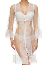 Load image into Gallery viewer, Lace Dressing Gown