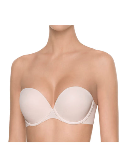 Strapless Molded Balconette Bra